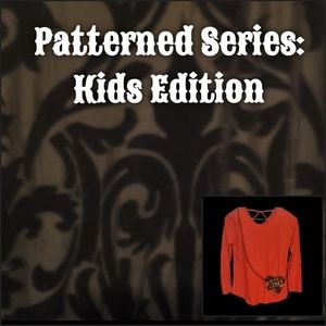 Patterned Series: Kids Edition: Justice Queen of Hearts Shirt 🖤